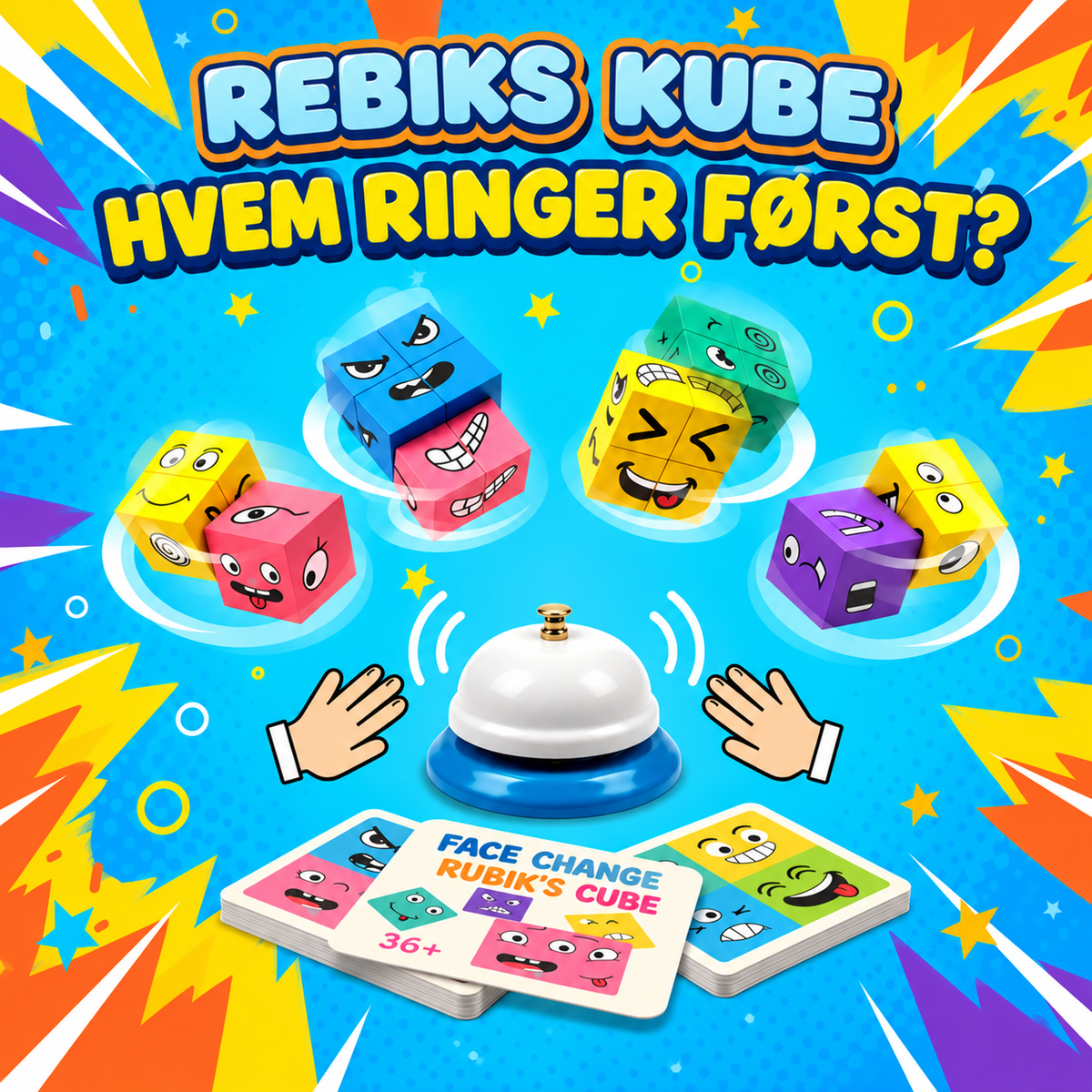 Rebiks Cube – Hvem plinger først?